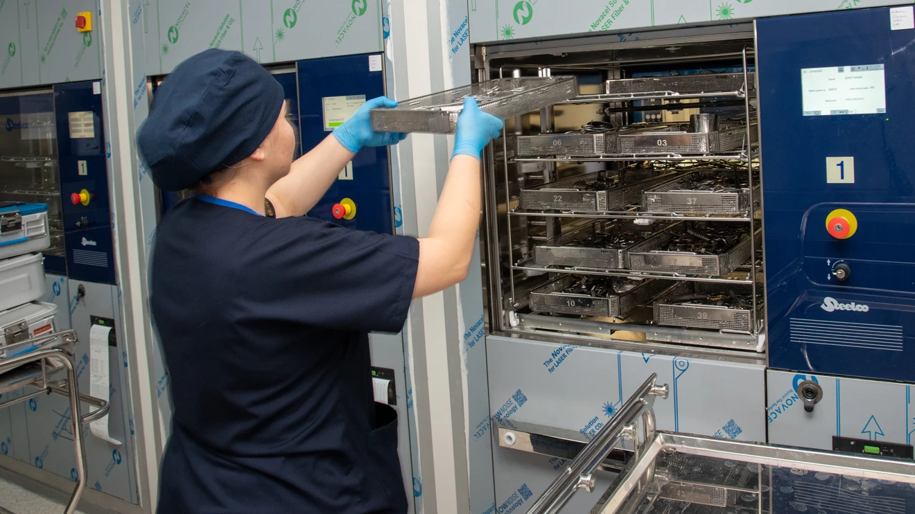 Selçuk Tıp’ta sağlıkta kaliteyi artıran yeni nesil sterilizasyon ünitesi